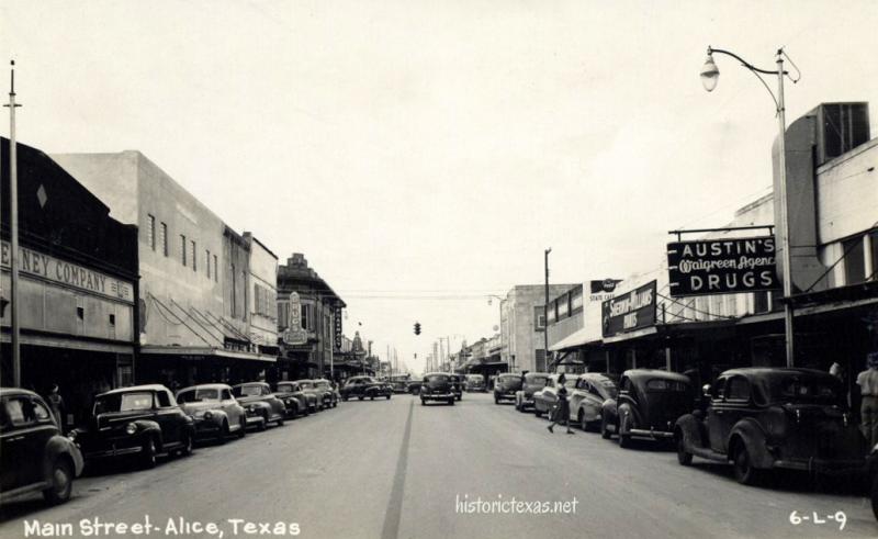 Main Street, Alice, Texas
